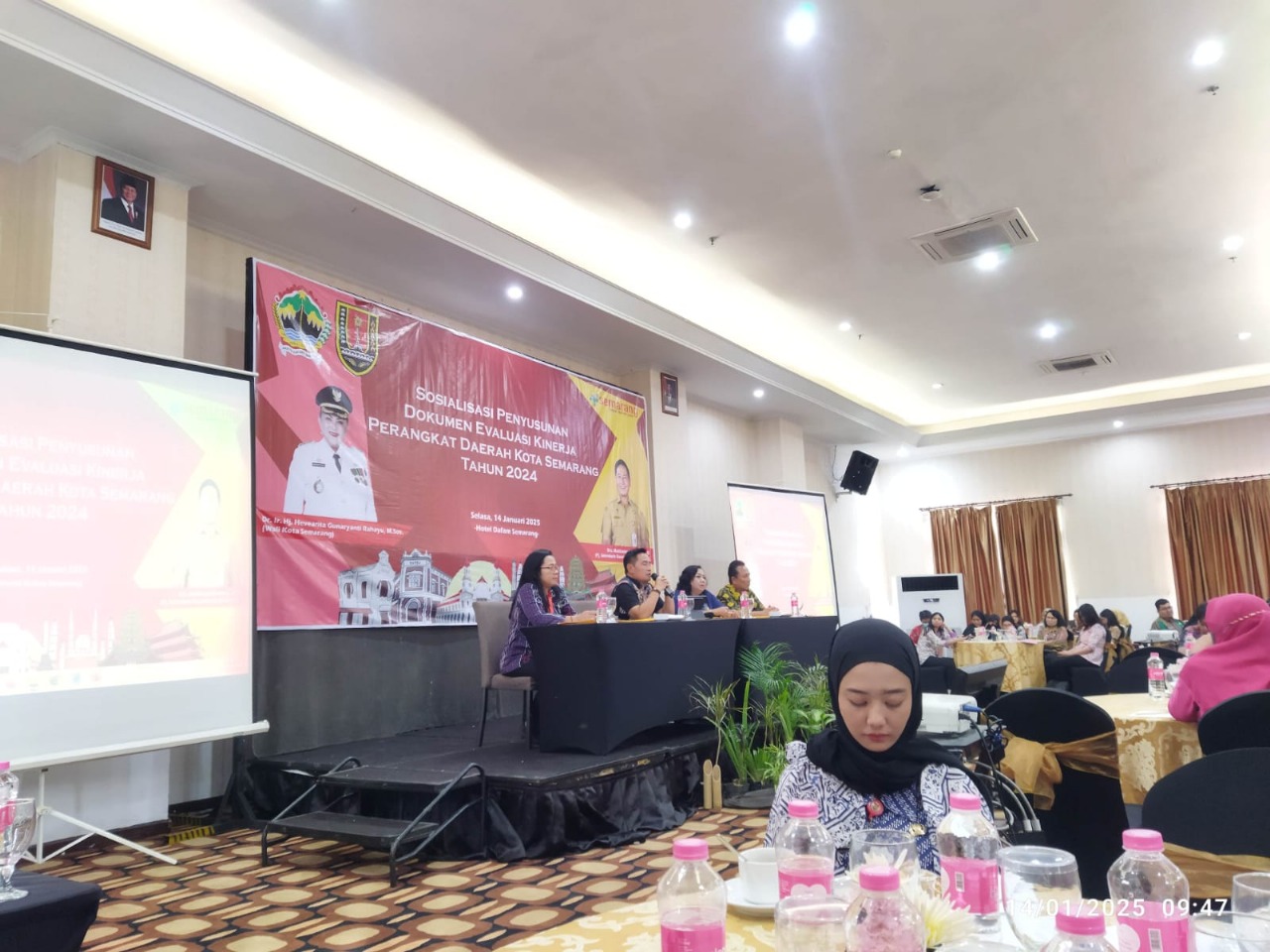 Diskominfo Kota Semarang Hadiri Sosialisasi Penyusunan Dokumen Evaluasi Kinerja Perangkat Daerah Tahun 2024